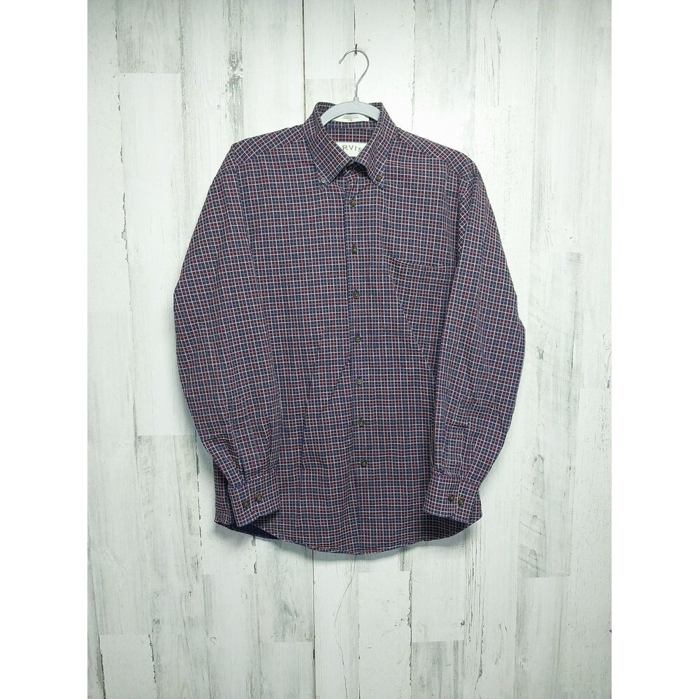 Orvis Men's Medium Long Sleeve Button Down Shirt